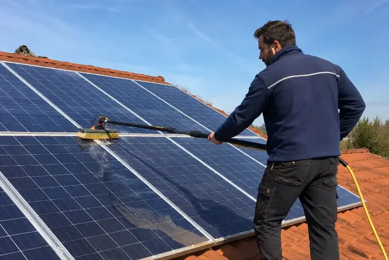 Nettoyage et entretien de panneaux solaires à Kervignac